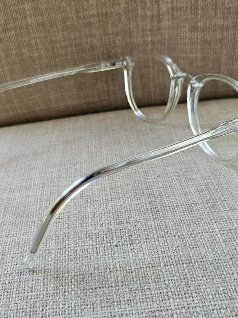 Kirkland Signature Glasses Frame Crystal Clear MOOSE Eyewear Eyeglasses Italy